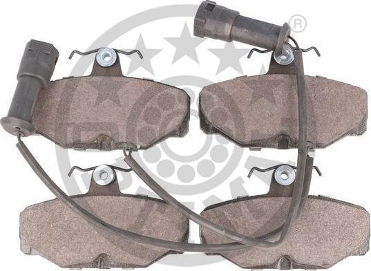 OPTIMAL BP-09422 - Гальмівні колодки, дискові гальма autozip.com.ua