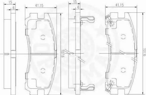 Sangsin Brake SP1054R - Стартер autozip.com.ua
