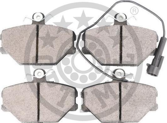 OPTIMAL BP-09542 - Гальмівні колодки, дискові гальма autozip.com.ua