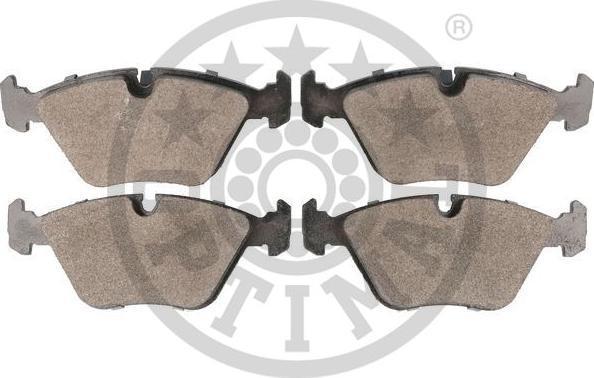 OPTIMAL BP-09551 - Гальмівні колодки, дискові гальма autozip.com.ua