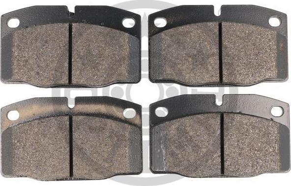 OPTIMAL 9565 - Гальмівні колодки, дискові гальма autozip.com.ua