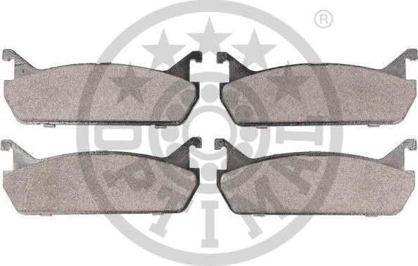 OPTIMAL 9658 - Гальмівні колодки, дискові гальма autozip.com.ua