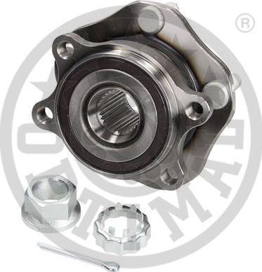 OPTIMAL 961762 - Комплект підшипника маточини колеса autozip.com.ua