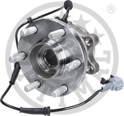 OPTIMAL 961728 - Комплект підшипника маточини колеса autozip.com.ua