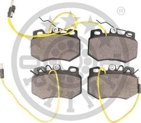 OPTIMAL 9868 - Гальмівні колодки, дискові гальма autozip.com.ua
