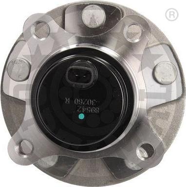 OPTIMAL 981543 - Комплект підшипника маточини колеса autozip.com.ua