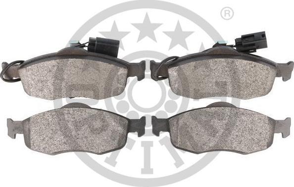 OPTIMAL BP-09839 - Гальмівні колодки, дискові гальма autozip.com.ua