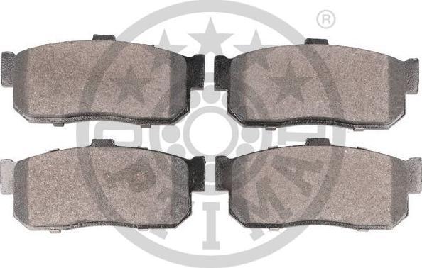 OPTIMAL BP-09834 - Гальмівні колодки, дискові гальма autozip.com.ua