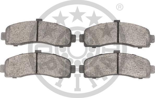 OPTIMAL BP-09838 - Гальмівні колодки, дискові гальма autozip.com.ua