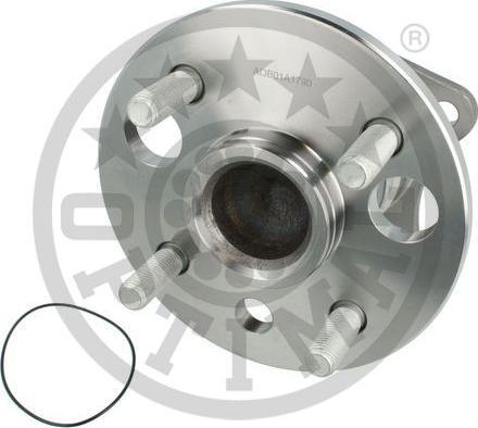 OPTIMAL 982857L - Комплект підшипника маточини колеса autozip.com.ua