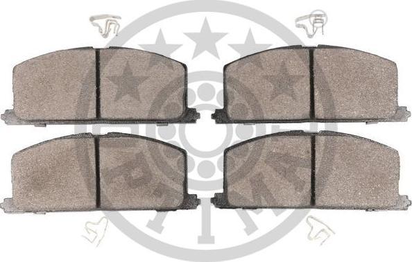 OPTIMAL BP-09348 - Гальмівні колодки, дискові гальма autozip.com.ua
