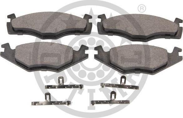 OPTIMAL BP-09356 - Гальмівні колодки, дискові гальма autozip.com.ua