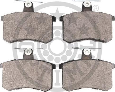 OPTIMAL BP-09272 - Гальмівні колодки, дискові гальма autozip.com.ua
