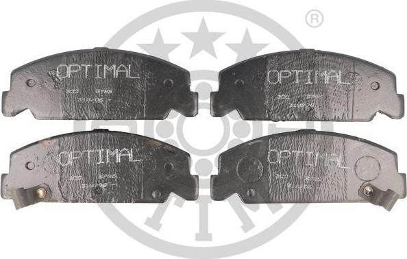 Optimal 9786 - Гальмівні колодки, дискові гальма autozip.com.ua