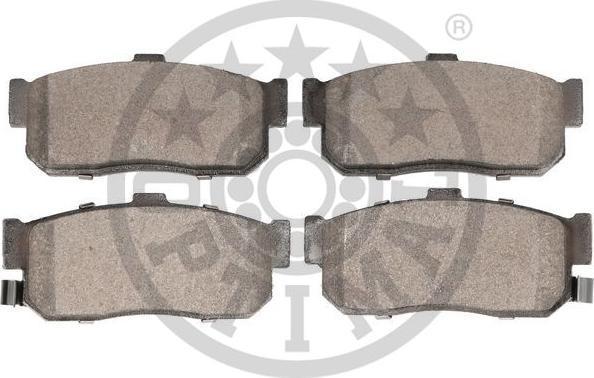 OPTIMAL BP-09728 - Гальмівні колодки, дискові гальма autozip.com.ua