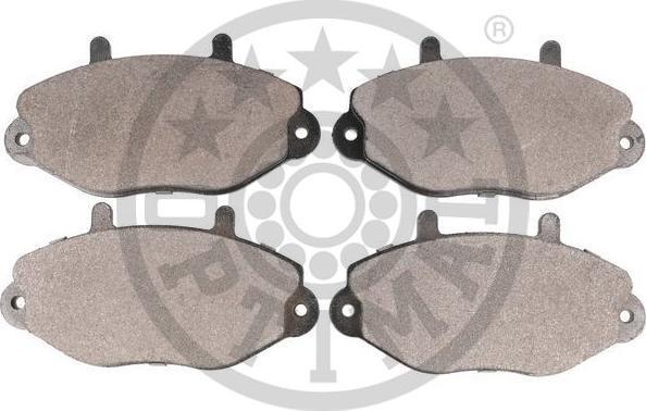 OPTIMAL BP-09770 - Гальмівні колодки, дискові гальма autozip.com.ua