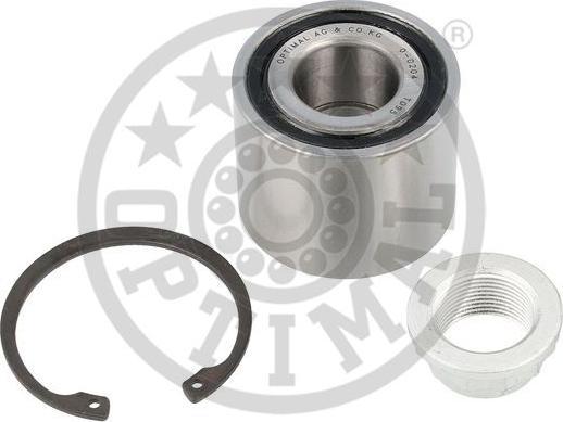 OPTIMAL 402063 - Комплект підшипника маточини колеса autozip.com.ua