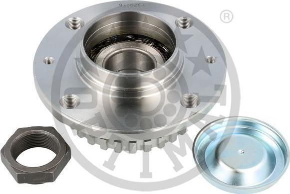 OPTIMAL 602345 - Комплект підшипника маточини колеса autozip.com.ua