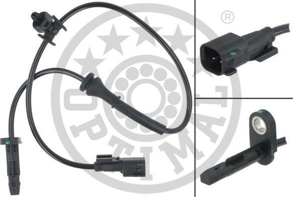 OPTIMAL 06-S914 - Датчик ABS, частота обертання колеса autozip.com.ua