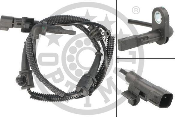 OPTIMAL 06-S567 - Датчик ABS, частота обертання колеса autozip.com.ua