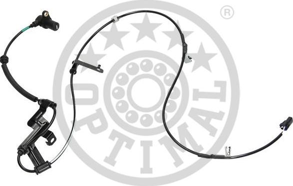 Optimal 06-S666 - Датчик ABS, частота обертання колеса autozip.com.ua