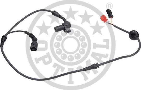 OPTIMAL 06-S143 - Датчик ABS, частота обертання колеса autozip.com.ua