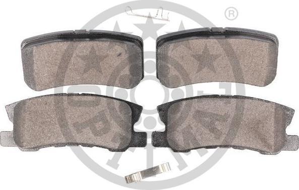 OPTIMAL BP-10537 - Гальмівні колодки, дискові гальма autozip.com.ua