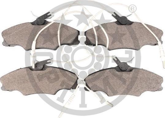 OPTIMAL BP-10090 - Гальмівні колодки, дискові гальма autozip.com.ua