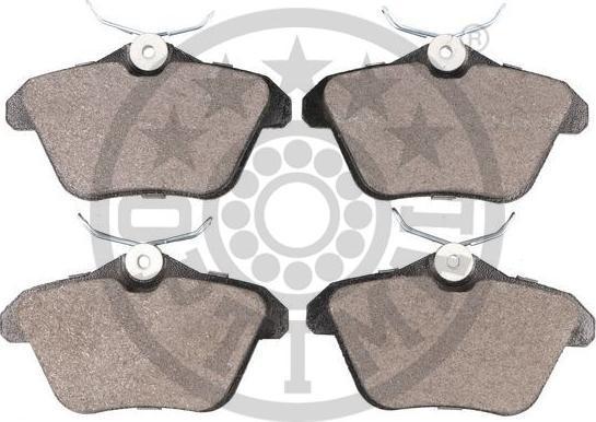 OPTIMAL BP-10055 - Гальмівні колодки, дискові гальма autozip.com.ua
