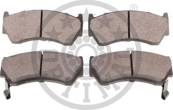 OPTIMAL BP-10076 - Гальмівні колодки, дискові гальма autozip.com.ua