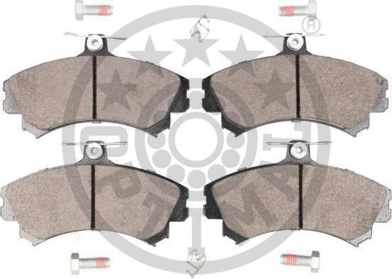 OPTIMAL BP-10306 - Гальмівні колодки, дискові гальма autozip.com.ua