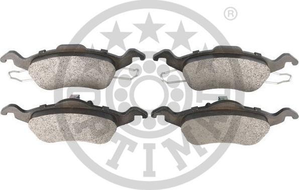 OPTIMAL BP-10302 - Гальмівні колодки, дискові гальма autozip.com.ua