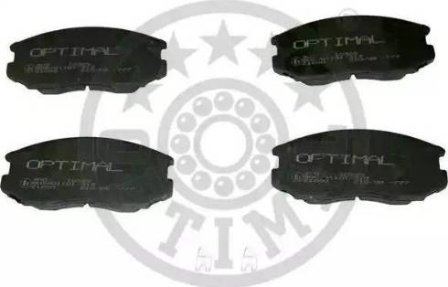 Optimal 10325 - Гальмівні колодки, дискові гальма autozip.com.ua