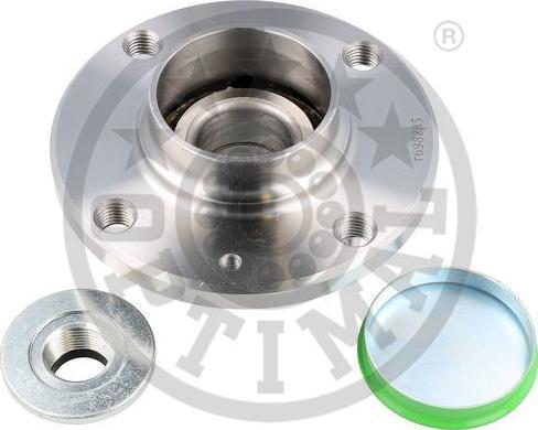 OPTIMAL 102158 - Комплект підшипника маточини колеса autozip.com.ua