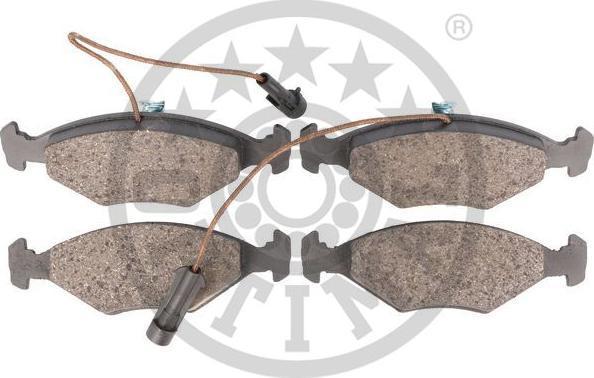 OPTIMAL BP-10276 - Гальмівні колодки, дискові гальма autozip.com.ua