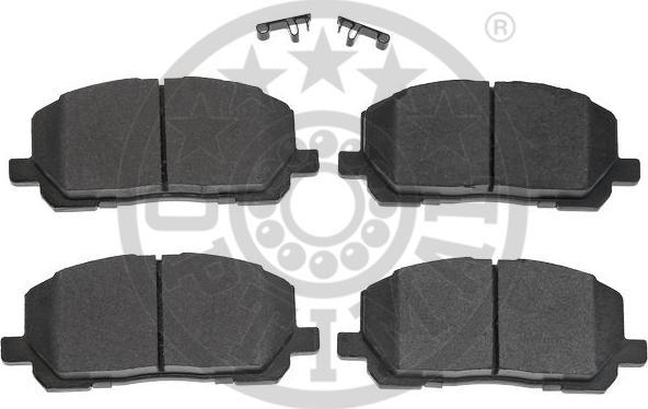 OPTIMAL 12496 - Гальмівні колодки, дискові гальма autozip.com.ua