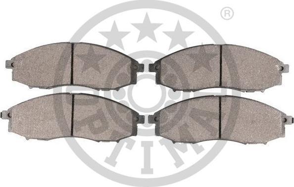 OPTIMAL BP-12402 - Гальмівні колодки, дискові гальма autozip.com.ua