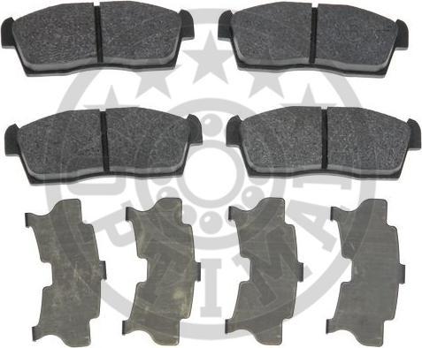 OPTIMAL 12415 - Гальмівні колодки, дискові гальма autozip.com.ua
