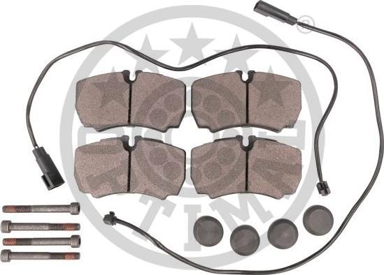 Optimal BP-12418 - Гальмівні колодки, дискові гальма autozip.com.ua