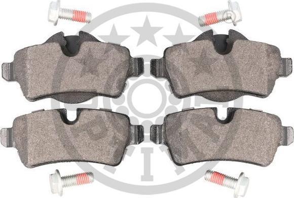 OPTIMAL BP-12433 - Гальмівні колодки, дискові гальма autozip.com.ua