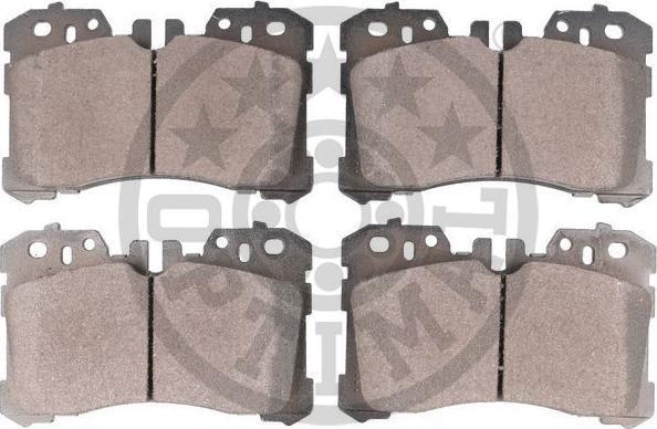 OPTIMAL BP-12423 - Гальмівні колодки, дискові гальма autozip.com.ua