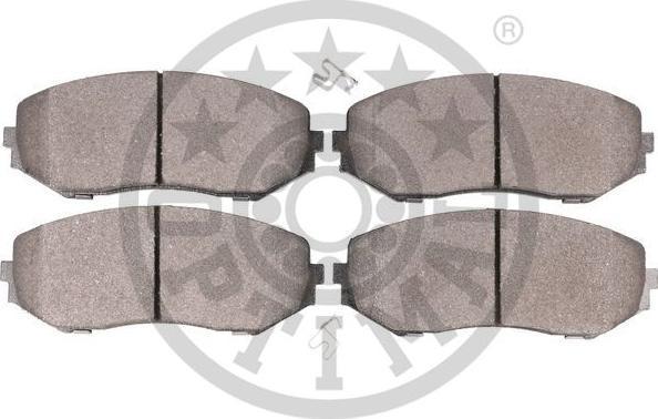 OPTIMAL BP-12422 - Гальмівні колодки, дискові гальма autozip.com.ua