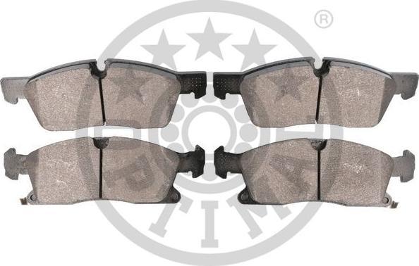 OPTIMAL BP-12599 - Гальмівні колодки, дискові гальма autozip.com.ua