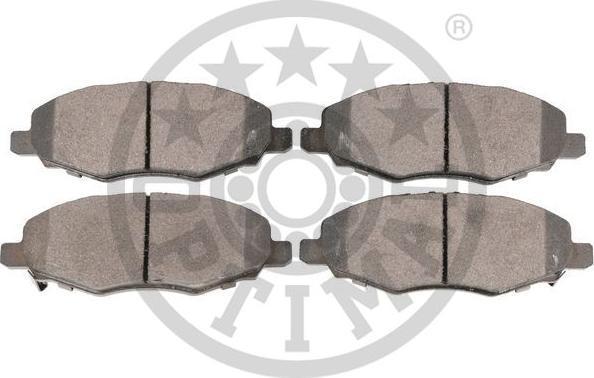 OPTIMAL BP-12544 - Гальмівні колодки, дискові гальма autozip.com.ua