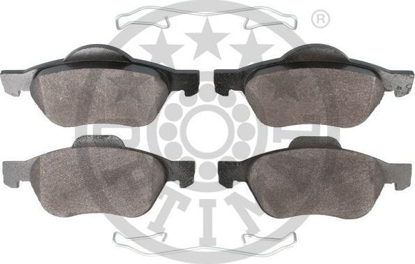 OPTIMAL BP-12503 - Гальмівні колодки, дискові гальма autozip.com.ua