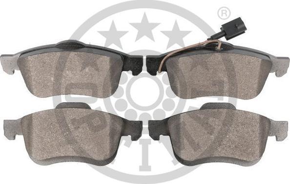 OPTIMAL BP-12516 - Гальмівні колодки, дискові гальма autozip.com.ua
