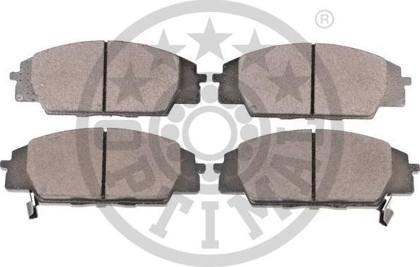 OPTIMAL BP-12641 - Гальмівні колодки, дискові гальма autozip.com.ua