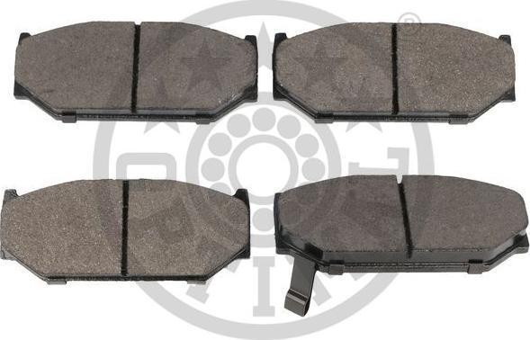 OPTIMAL BP-12663 - Гальмівні колодки, дискові гальма autozip.com.ua