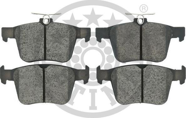 OPTIMAL BP-12629 - Гальмівні колодки, дискові гальма autozip.com.ua