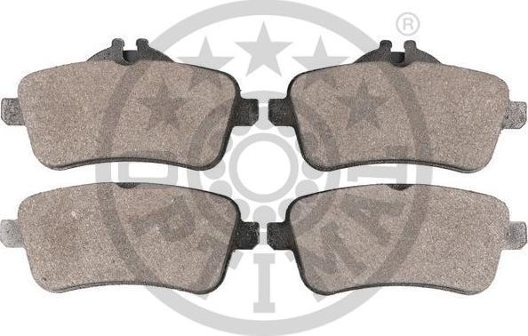 OPTIMAL BP-12626 - Гальмівні колодки, дискові гальма autozip.com.ua